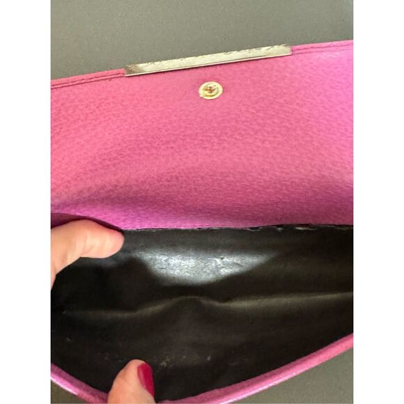 Gucci GG Monogram Long Wallet Tan/Pink - Picture 6 of 8